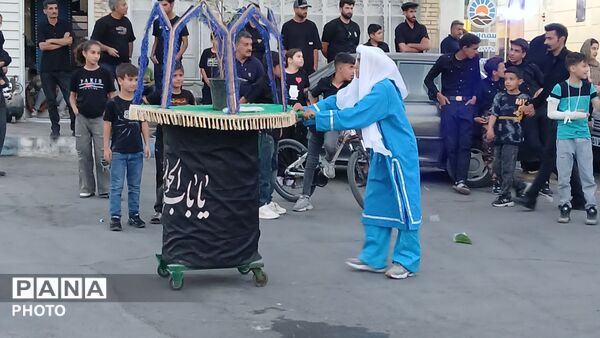 حرکت کاروان نمادین عاشورایی  فرخشهر