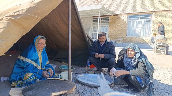 نمایشگاه دستاوردها و توانمندی بانوان روستایی در روستای بشرآباد