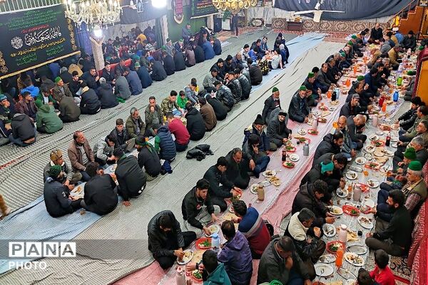 ضیافت افطاری همراه با نماز جماعت مغرب و عشاء در مسجد جامع شهر بار 
