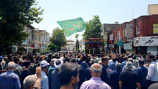 قائمشهر به سوگ شهید محمد حیدری قادیکلایی