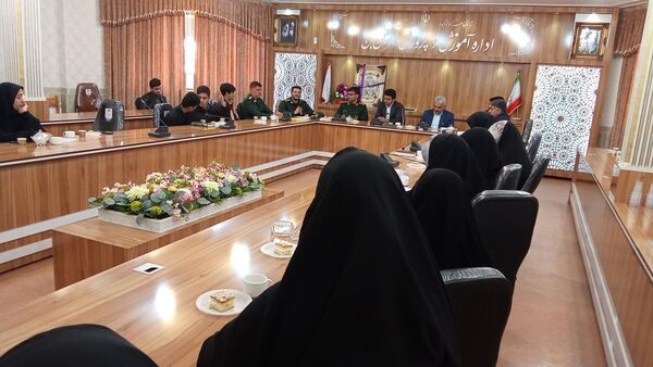 انتصاب فرمانده حوزه بسیج دانش‌آموزی حضرت ثارالله(ع) شهرستان بن 