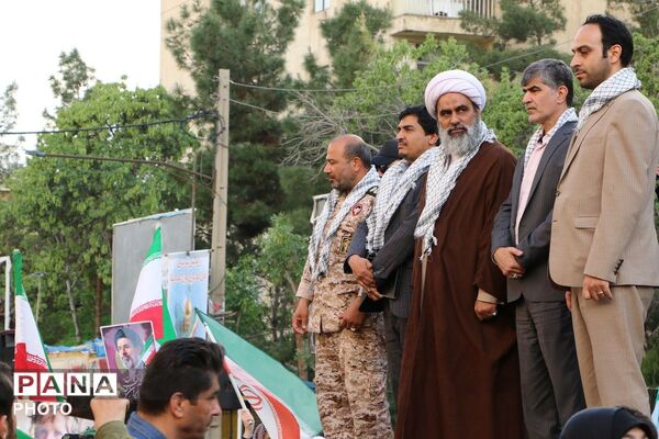 رزمایش اقتدار جان فدای دختران شهرستان ملارد