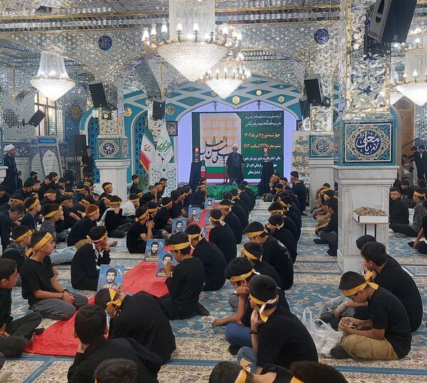 سوگواره سراسری احلی من العسل در امام زاده سید عباس بجنورد  