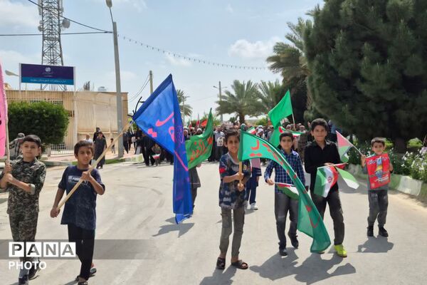 راهپیمایی روز قدس در جویم