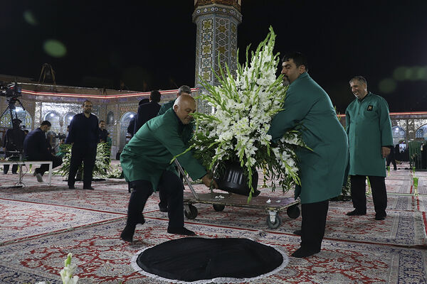  واحد «گل آرایی» حرم کریمه اهل بیت(س)