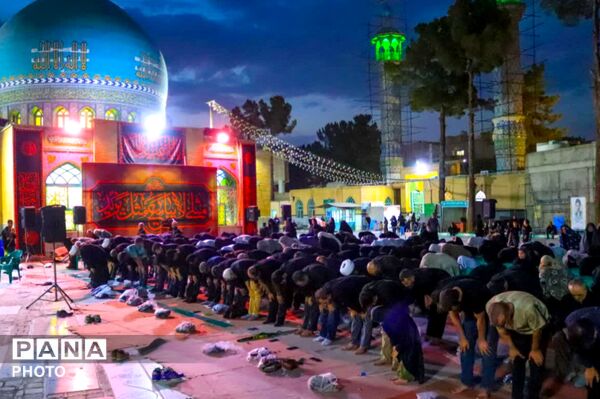 عزاداری در امام زاده عمادالدین 