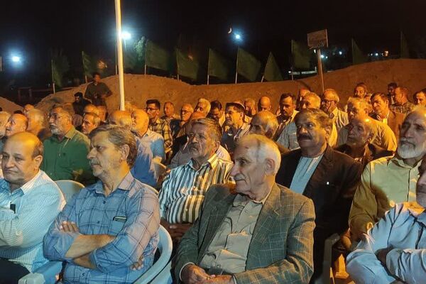 شبی با شاهدان؛ دورهمی پیشکسوتان و رزمندگان دفاع مقدس در قدمگاه شهدا پیشوا