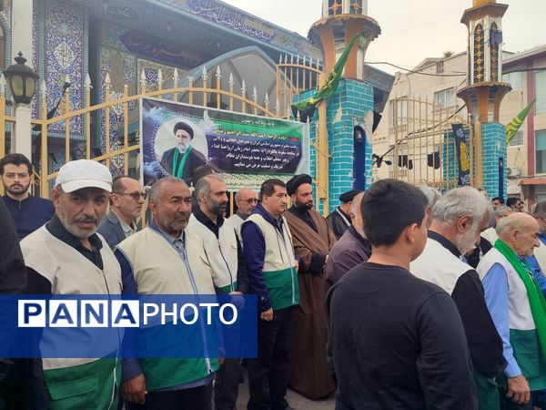 دسته عزاداری سیدالشهداء خدمت در قائمشهر