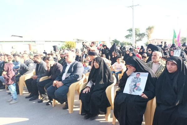تشییع پیکر پاک شهید گمنام پدافندهوایی در بهبهان