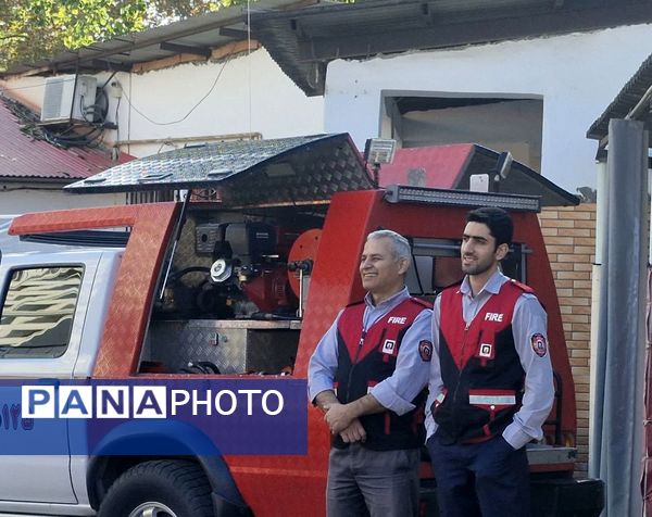 هفته پدافند غیر عامل و بسیج دانش‌آموزی در محمودآباد 