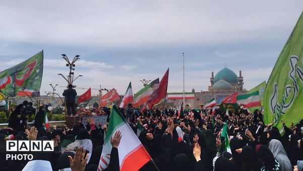 اجتماع دختران مشهدی ا