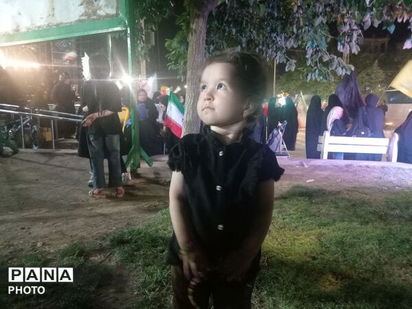 مراسم عزاداری شب هشتم ماه محرم الحرام
