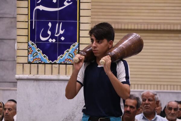 آیین افتتاح زورخانه مهدیه شهدا در شیراز