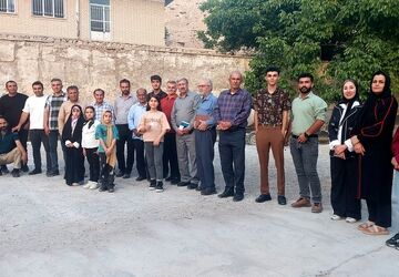 نشست ادبی شاعران و نویسندگان انجمن شعر و ادب ایلیار در روستای کُری