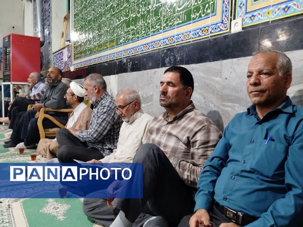 برگزاری مراسم اولین سالگرد شهادت خادم الرضا در شهر حسن آباد