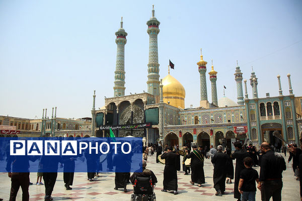 عزاداری شهادت دختر سه ساله امام حسین(ع) در قم