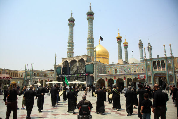 عزاداری شهادت دختر سه ساله امام حسین(ع) در قم