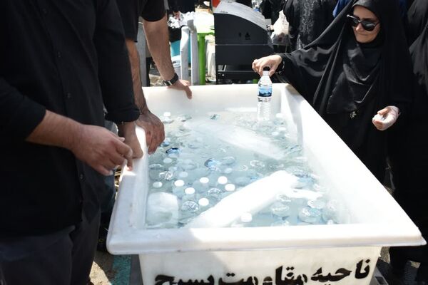 مراسم آیینی جاماندگان اربعین حسینی در پایتخت