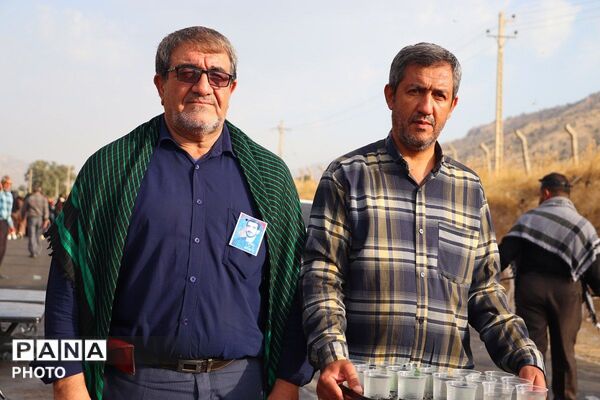 طنین نام حسین در سپیده‌دم باشت؛ از میدان خروجی تا آستانه‌ سیدمحمد