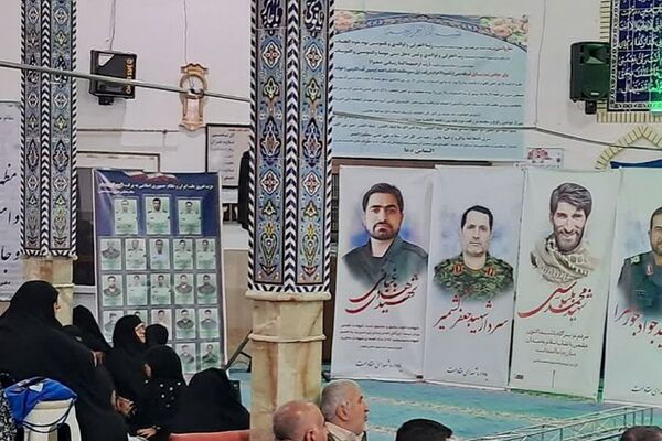 یادواره شهدای جبهه مقاومت در مسجد امام حسین(ع) فیروزکوه 