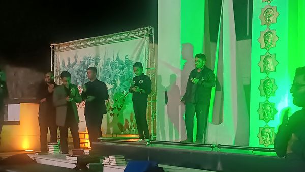 مراسم شب شهادت امام صادق(ع) در اردوی ملی پسران مسئله‌محور پانا