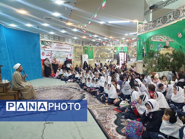جشن نیمه شعبان در زیارتگاه نور الشهدا پردیس