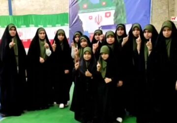 حضور پرشور مردم زاهدان در مرحله دوم انتخابات ریاست‌جمهوری 