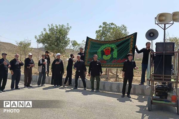 عزاداری شهرستان راز جرگلان در شهادت امام رضا (ع)