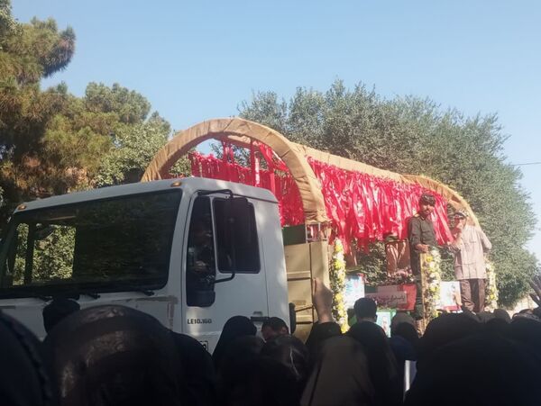 تشییع باشکوه پیکر شهدای مبارزه با اسرائیل در کاشان