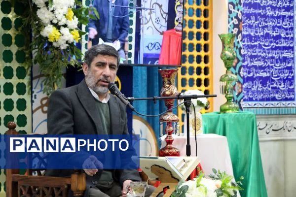مراسم چهلم شهدای فتنه آمریکایی، صهیونیستی در امامزاده سید نصرالله یزد