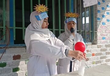 شکوفایی پژوهشگران کوچک در دبستان وحید کیهانی