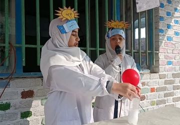 شکوفایی پژوهشگران کوچک در دبستان وحید کیهانی