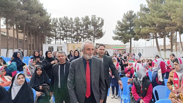 افتتاحیه آموزشگاه ۱۲ کلاسه‌ یاسمن خاکباز ۲ شهرستان نیشابور