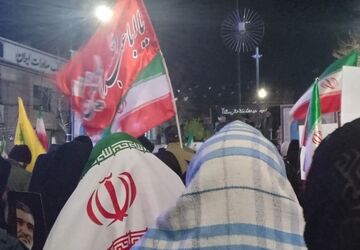 اجتماع پرشکوه مردم ولایتمدار نیشابور در شب قدر
