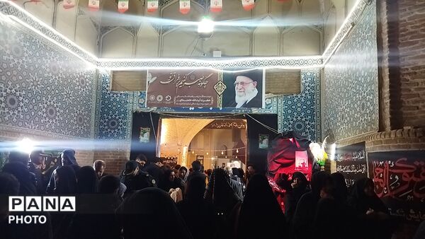 مراسم عزاداری برای شهادت امام خامنه ای در نیشابور 