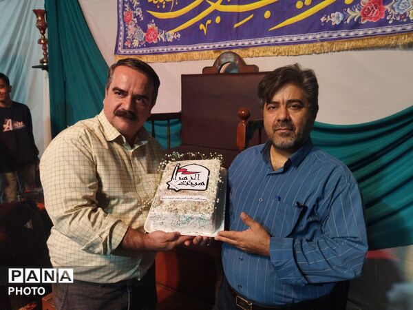 جشنی برای هیئت  ۳۱ ساله فاطمه الزهرای نیشابور همزمان با شب میلاد حضرت زینب (س)