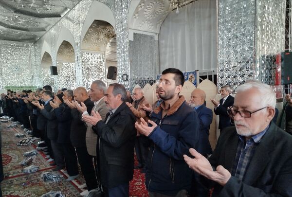 برگزاری نماز باران در شهرستان کاشمر 