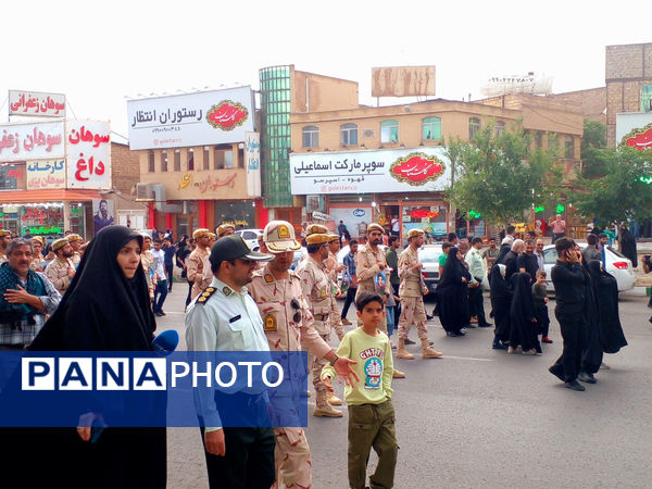 مراسم تشییع و خاکسپاری دو شهید گمنام دوران دفاع مقدس در قم