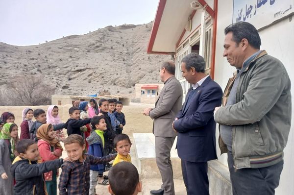 بازدید مدیر آموزش وپرورش مانه و سملقان از مدارس روستایی شهرستان مانه