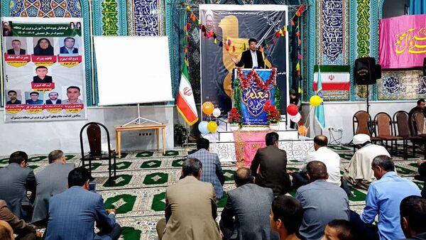 جشن باشکوه بزرگداشت مقام معلم در بخش دیشموک
