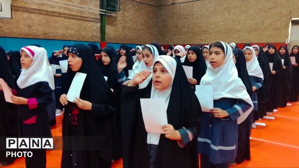 هم‌صدا تا مرقد امام؛ آخرین تمرین دختران منطقه ۱۰ در قاب پانا