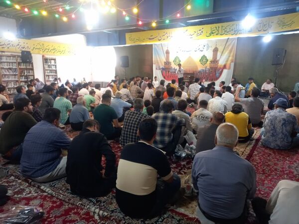جشن ولایت در مسجد پنج تن ال عبا مشهد