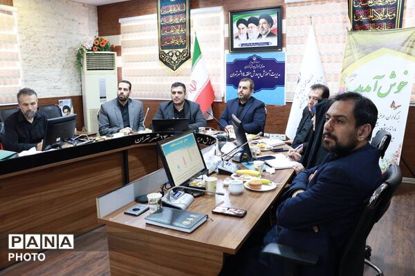 نشست رؤسای کارگروه‌های پروژه مهر منطقه ۱۴  تهران