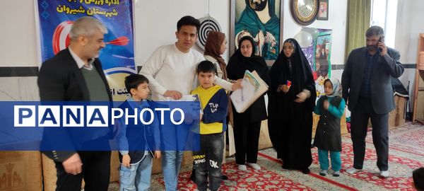 برگزاری مسابقات استعدادیابی دارت در روستای تنسوان شیروان