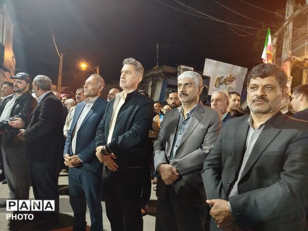 مردم گالیکش در پنجاه و نهمین شب از شب های اقتدار به میدان آمدند