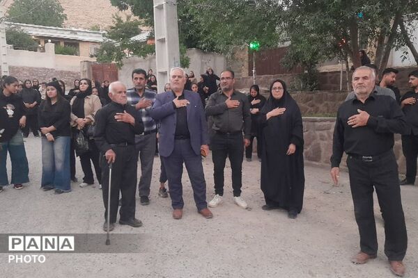 آیین عزاداری هفتمین شب محرم در روستاهای کتالان و گورسفید فیروزکوه