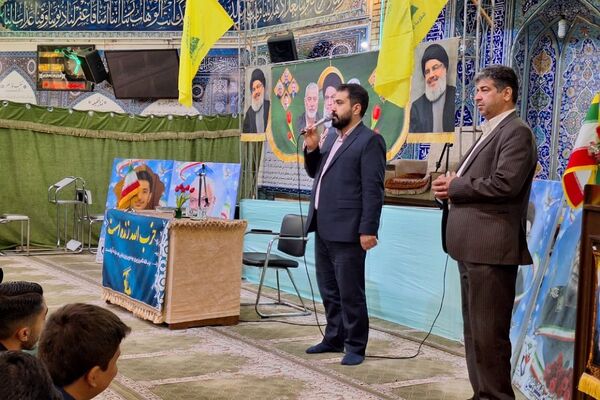  بزرگداشت یاوران مقاومت در مسجد امام حسن مجتبی(ع) ناحیه یک ری