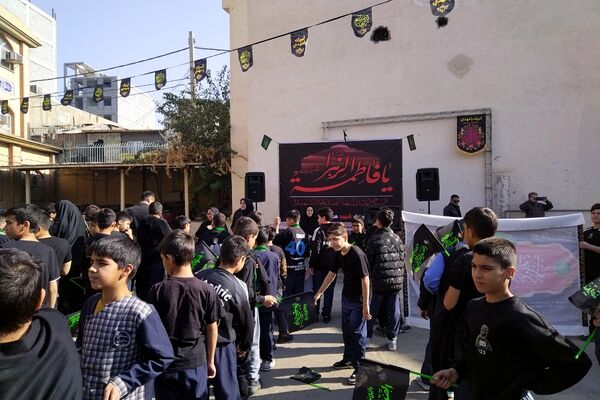 برپایی مراسم سوگواری بانوی دو عالم حضرت فاطمه (س)