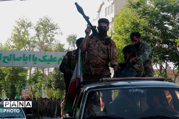 نمایش بزرگ سراسری اقتدار، جان‌فدا برای ایران در پیشوا با حضور پرشور اقشار مختلف مردم