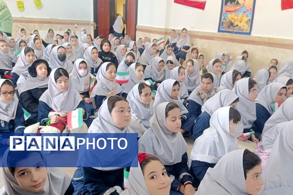 جشن نیمه شعبان در مدرسه شهید اسماعیلی عقدا پردیس 